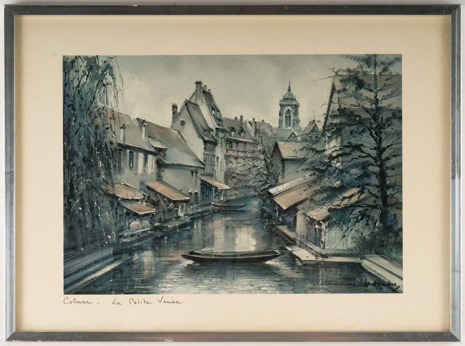 Suite of 3 framed reproductions, 20th century.
Measures: H: 30 cm, W: 40 cm, D: 1.5 cm.
