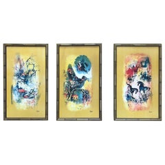 Suite of 3 Hoi Lebadang Lithographs