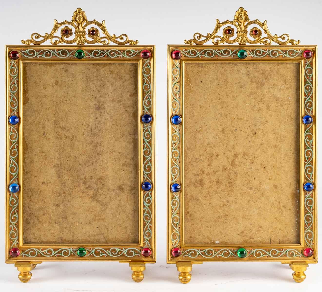 European Suite of 3 Photo Frames