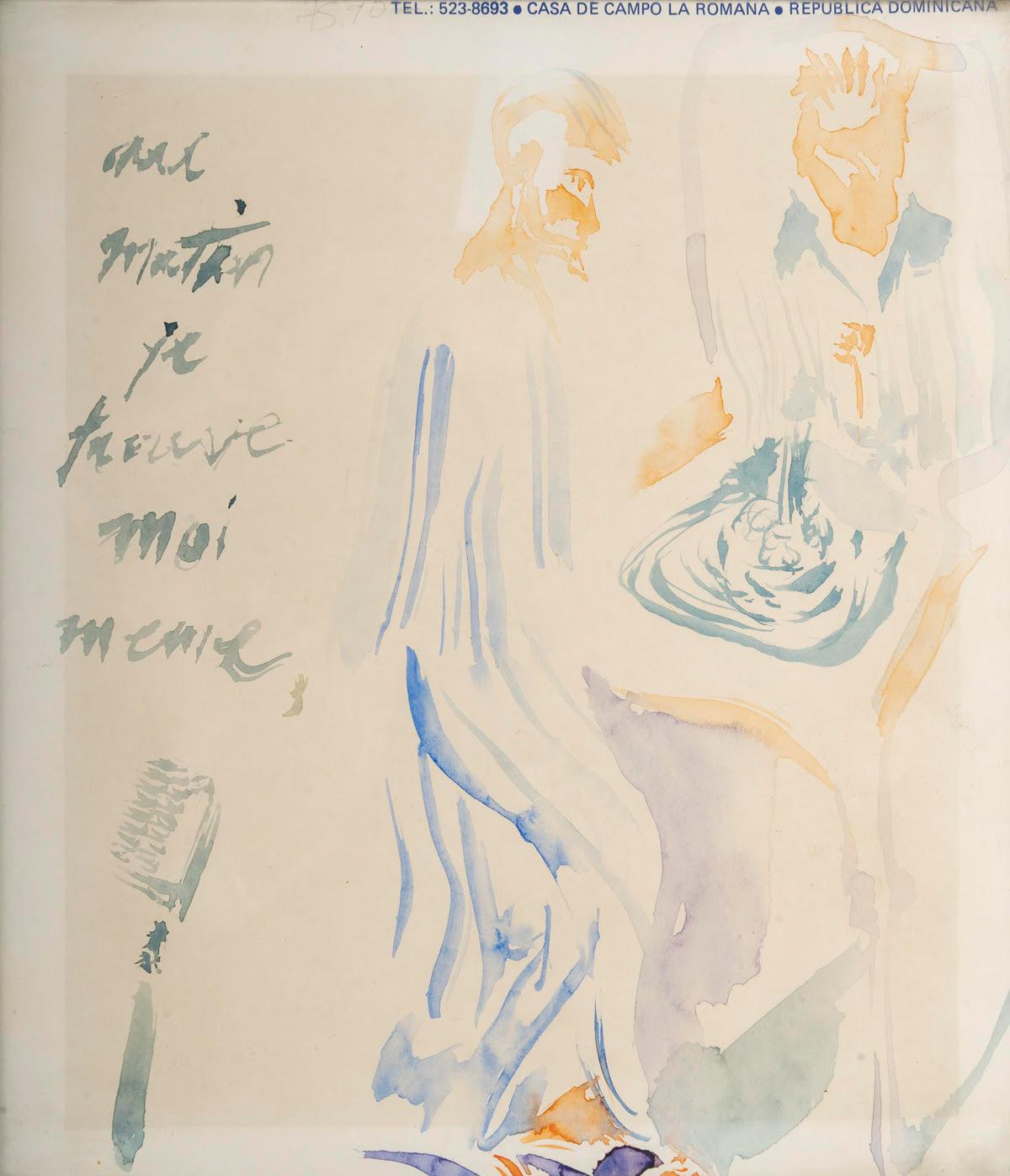 Suite di 3 acquerelli, sottobicchiere, incorniciato, circa 1990.


Suite di 3 acquerelli, sottobicchiere, ben incorniciato, 1990, Repubblica Dominicana.
H: 26,5 cm, L: 23,5 cm, P: 1,5 cm.