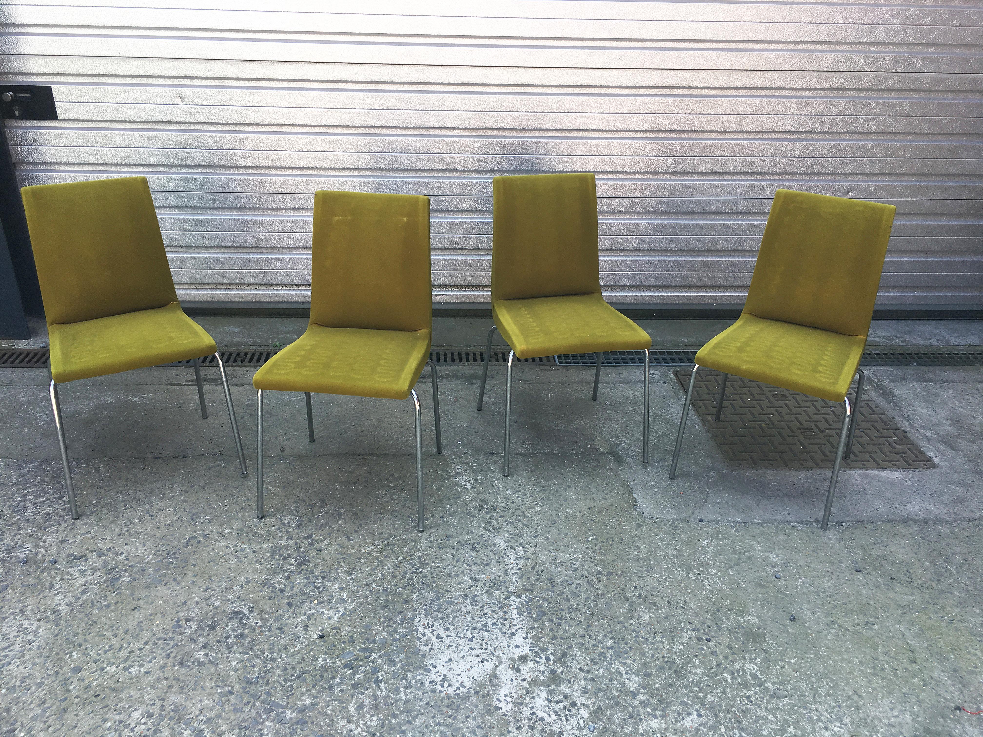 Suite of 4 Chairs Paulin Style, Gipsen, circa 1960 For Sale 1