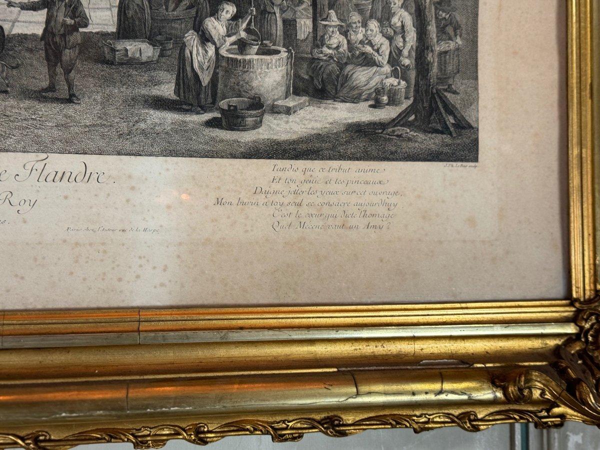 Suite Of 4 Engravings, 19th Century Reprint, Very Beautiful Napoleon III Frames For Sale 3