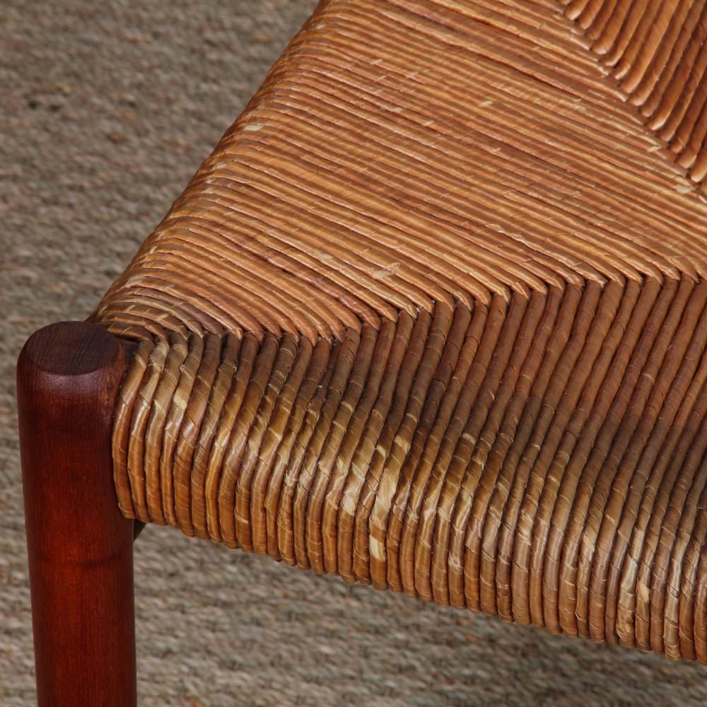Suite of 4 teak chairs by Niels Otto Moller, model 75, 1960s Bon état - En vente à MONTESSON, FR