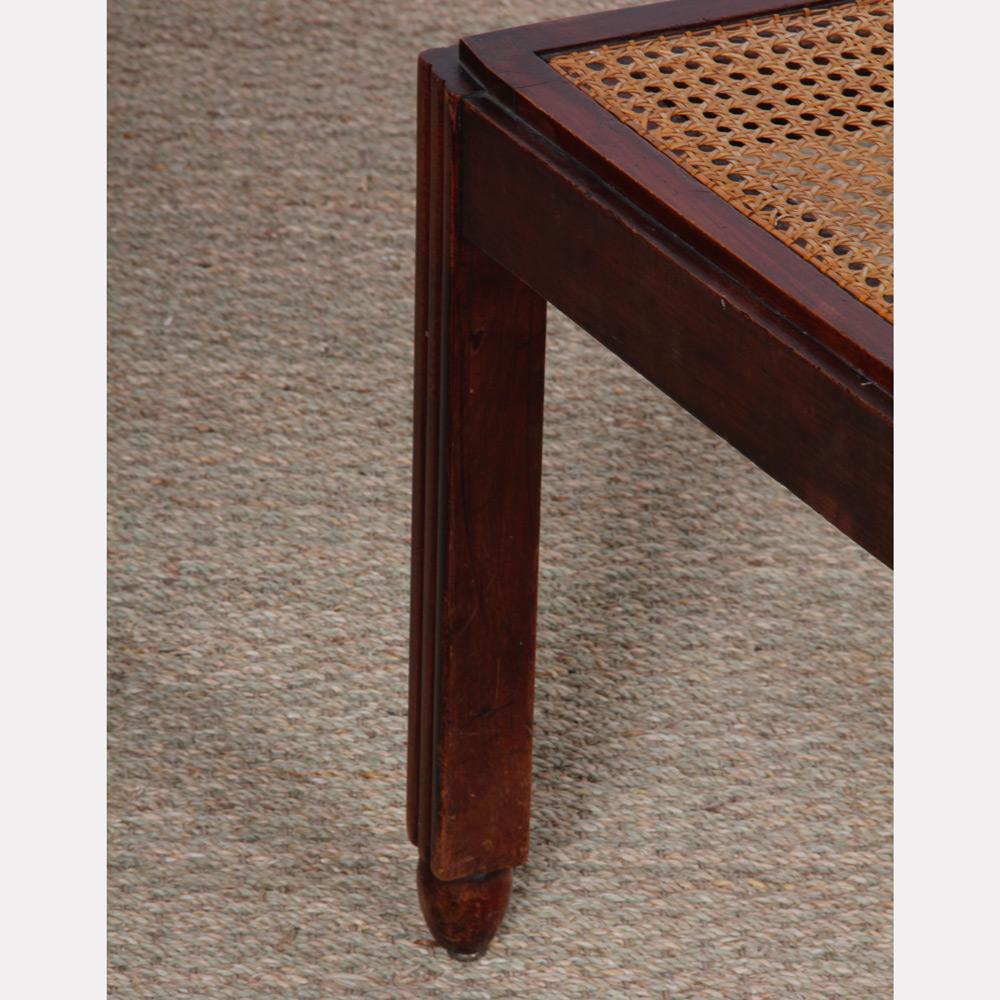 Conjunto de 6 sillas de madera de los años 30-40 en venta 2