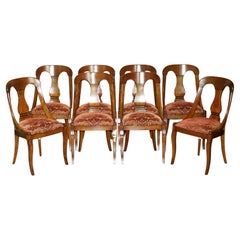 SUITE OF 8 FRENCH COUNTRY HOUSE GRANGE PARIS DiNING CHAIRS SOLD THROUGH HARRODS