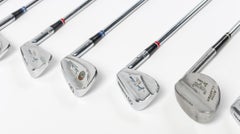 Suite of 9 Golf Clubs from the 1960s.