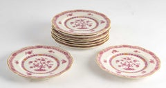 Suite di 9 piatti in porcellana di Theodore Haviland