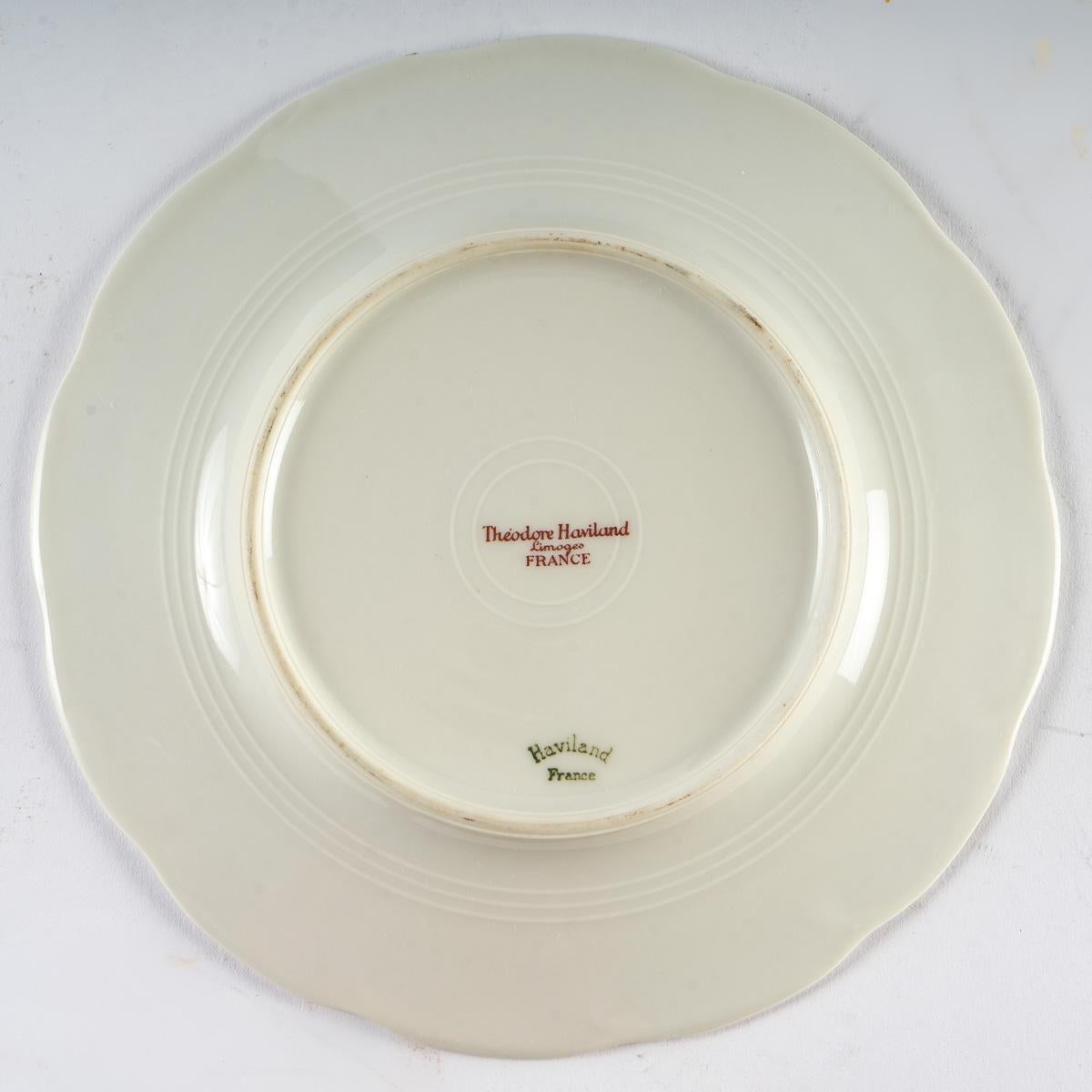 theodore haviland limoges france plate