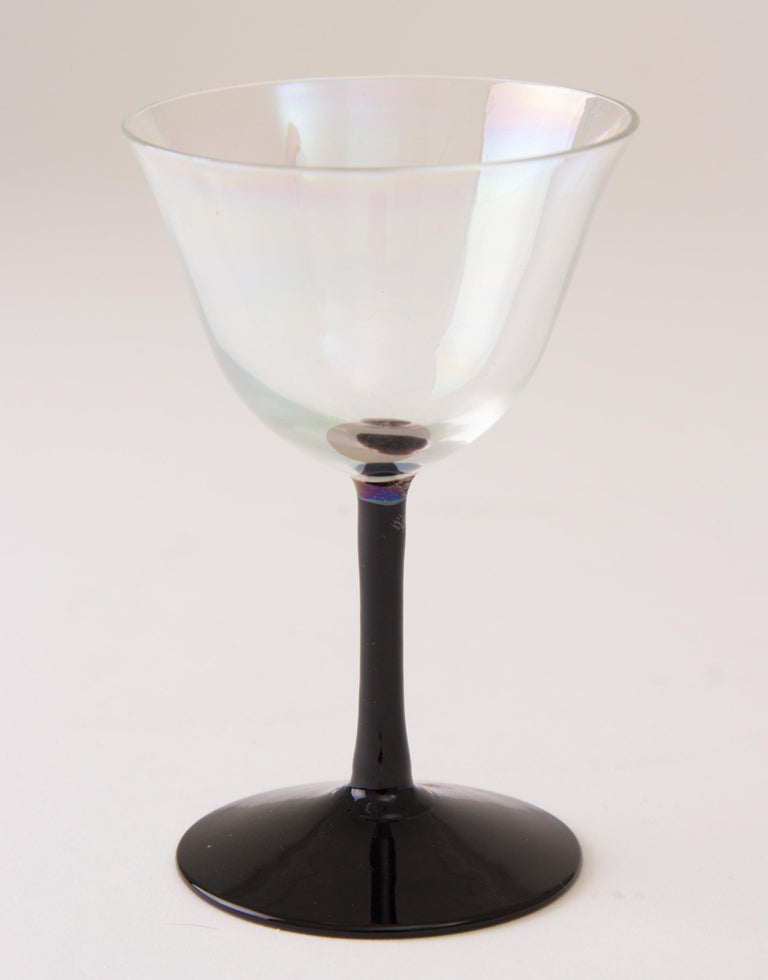 Suite of Art Deco Cocktail Glasses at 1stDibs art deco martini glasses