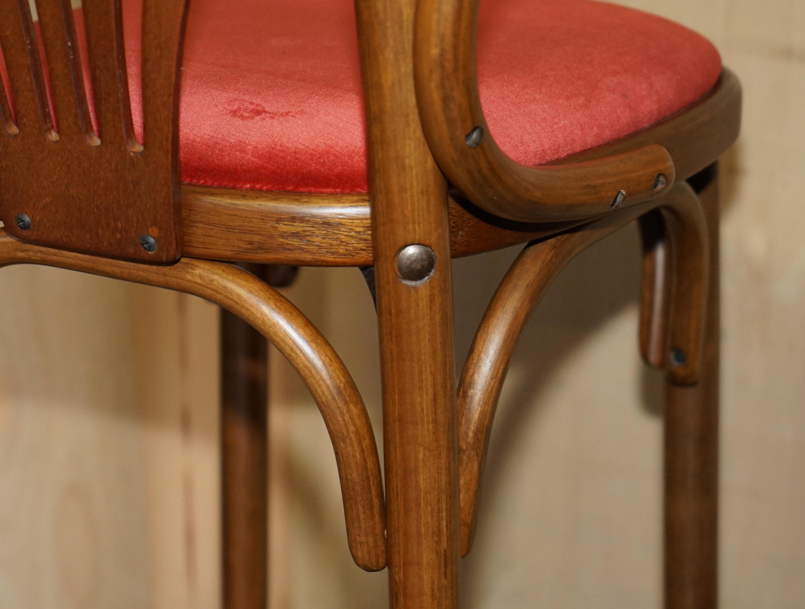 SUiTE OF FIVE BENTWOOD THONET BAR STOOLS FOR KITCHEN COCKTAIL AT HOME BARS ETC im Angebot 2