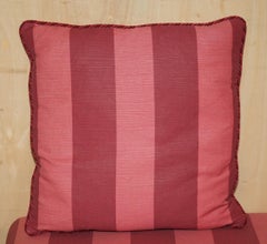 SUITE OF FIVE GEORGE SMITH FEATHER FILLED SCATTER CUSHIONS PART OF A SUiTE