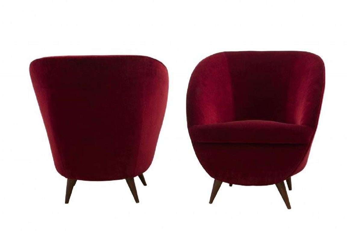 Modern Suite of Furniture in the Style of Guilermo Veronesi for ISA Bergamo For Sale