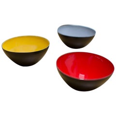 Retro Suite of Herbert Krenchel Bowl for Torben Orskov
