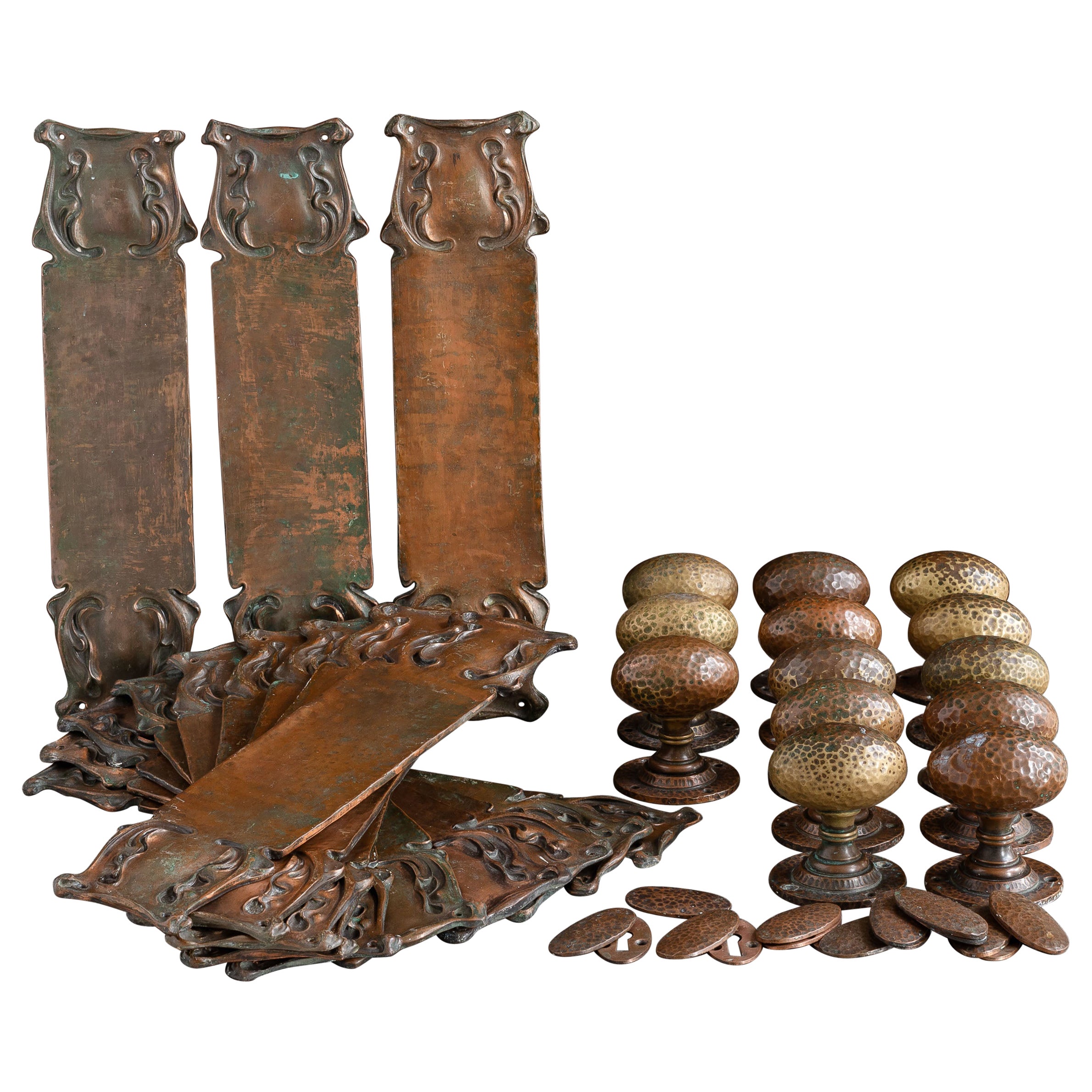 Ensemble de meubles de porte de la fin de l'époque victorienne en vente