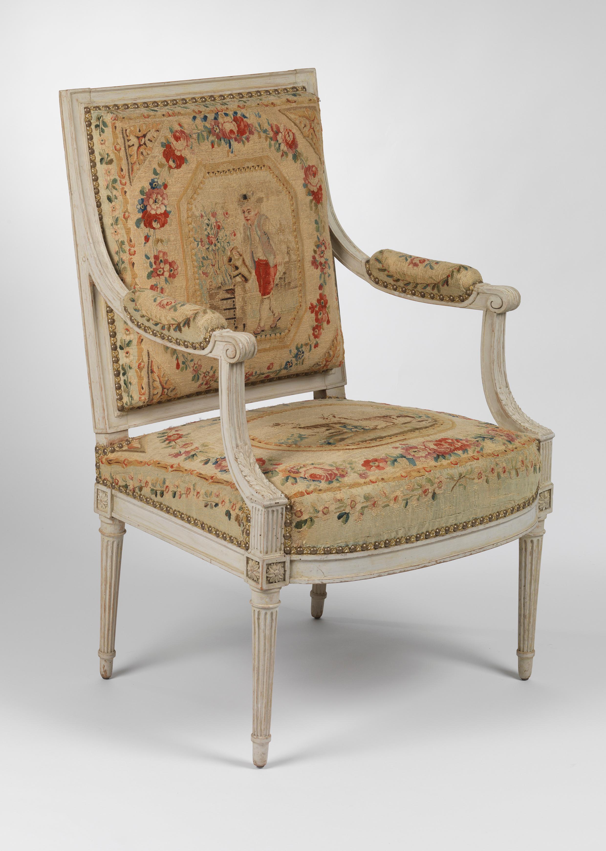 Suite de sièges Louis XVI par Henri Jacob Bon état - En vente à London, Middlesex