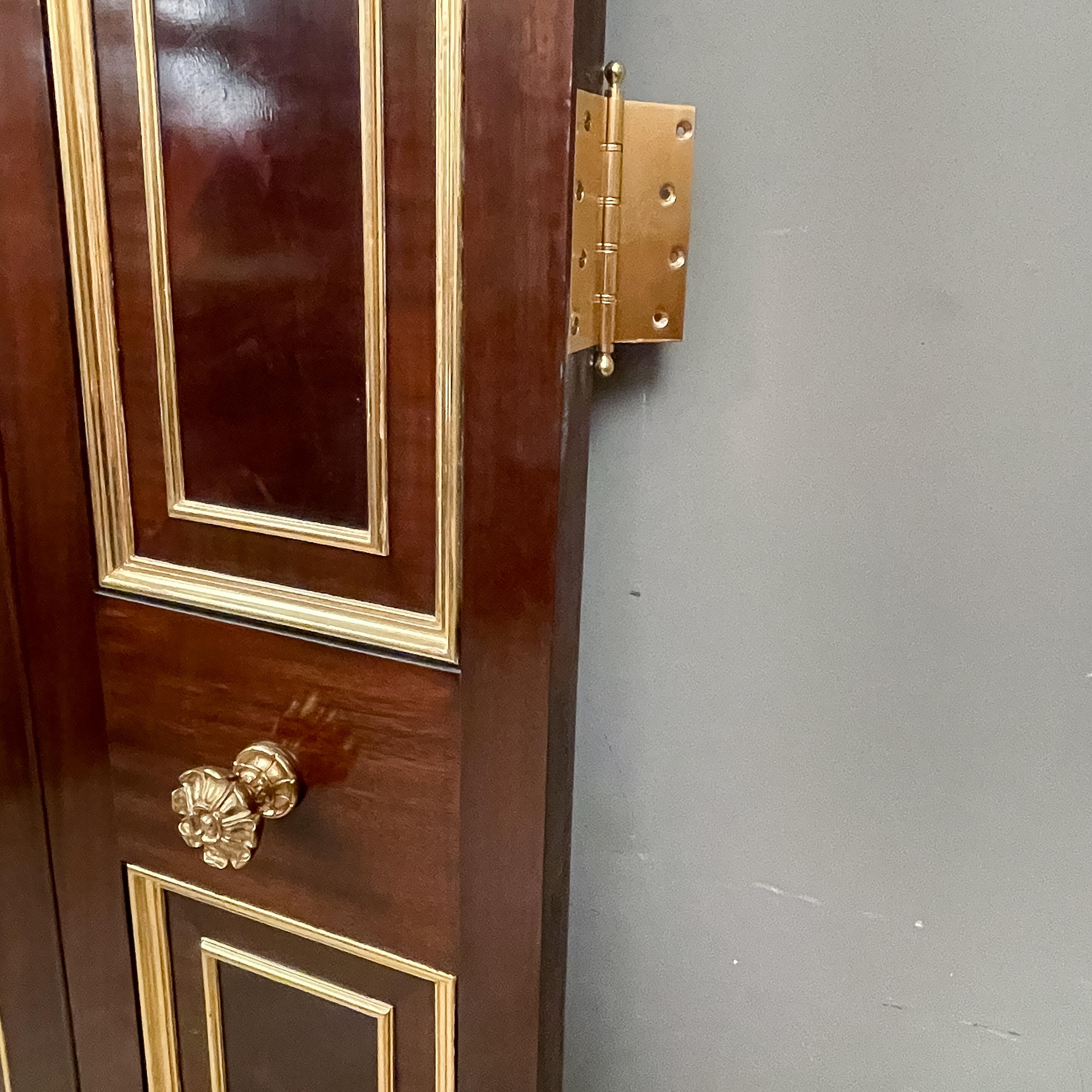 Suite of Mahogany Entrance Doors For Sale 7
