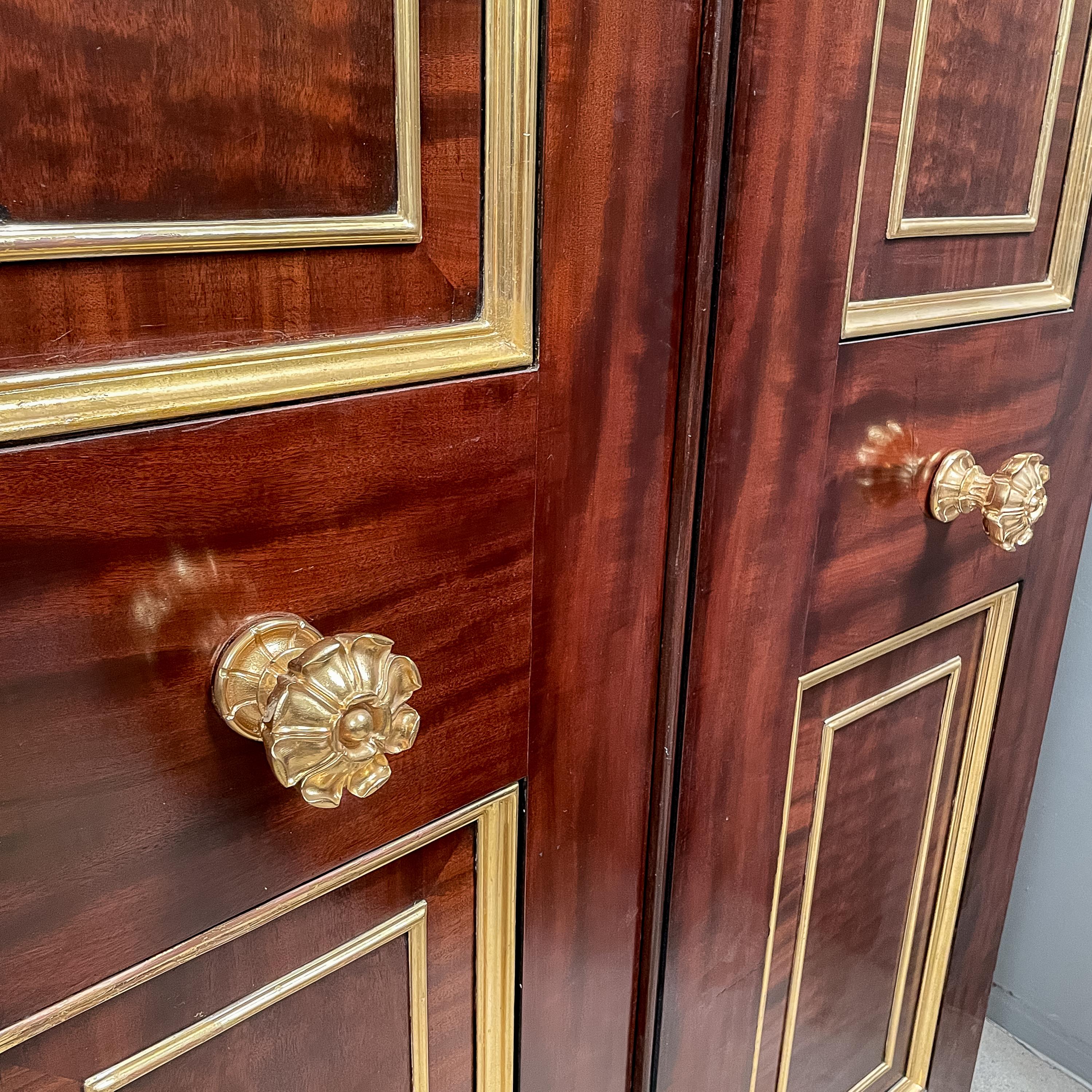 Suite of Mahogany Entrance Doors For Sale 3