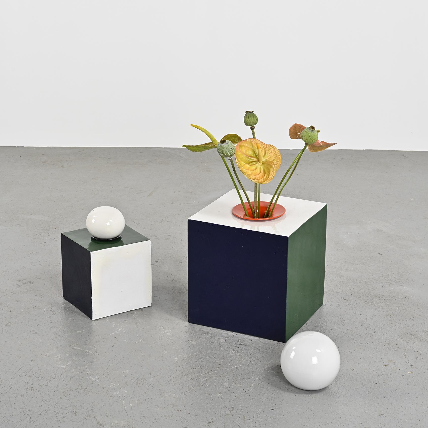 XX secolo Suite di due vasi in ceramica di Antonio Lucietti, 1974 in vendita