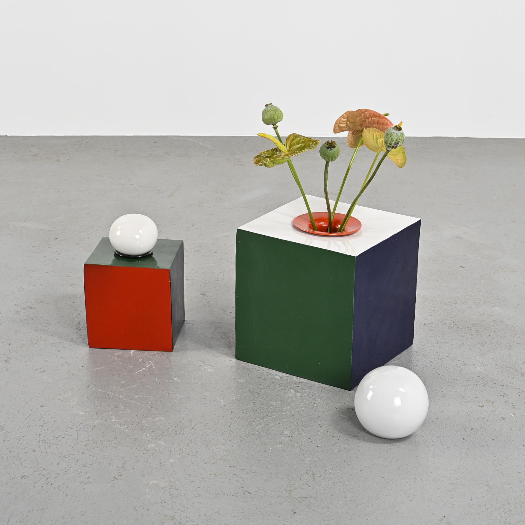 Suite di due vasi in ceramica di Antonio Lucietti, 1974 in vendita 1