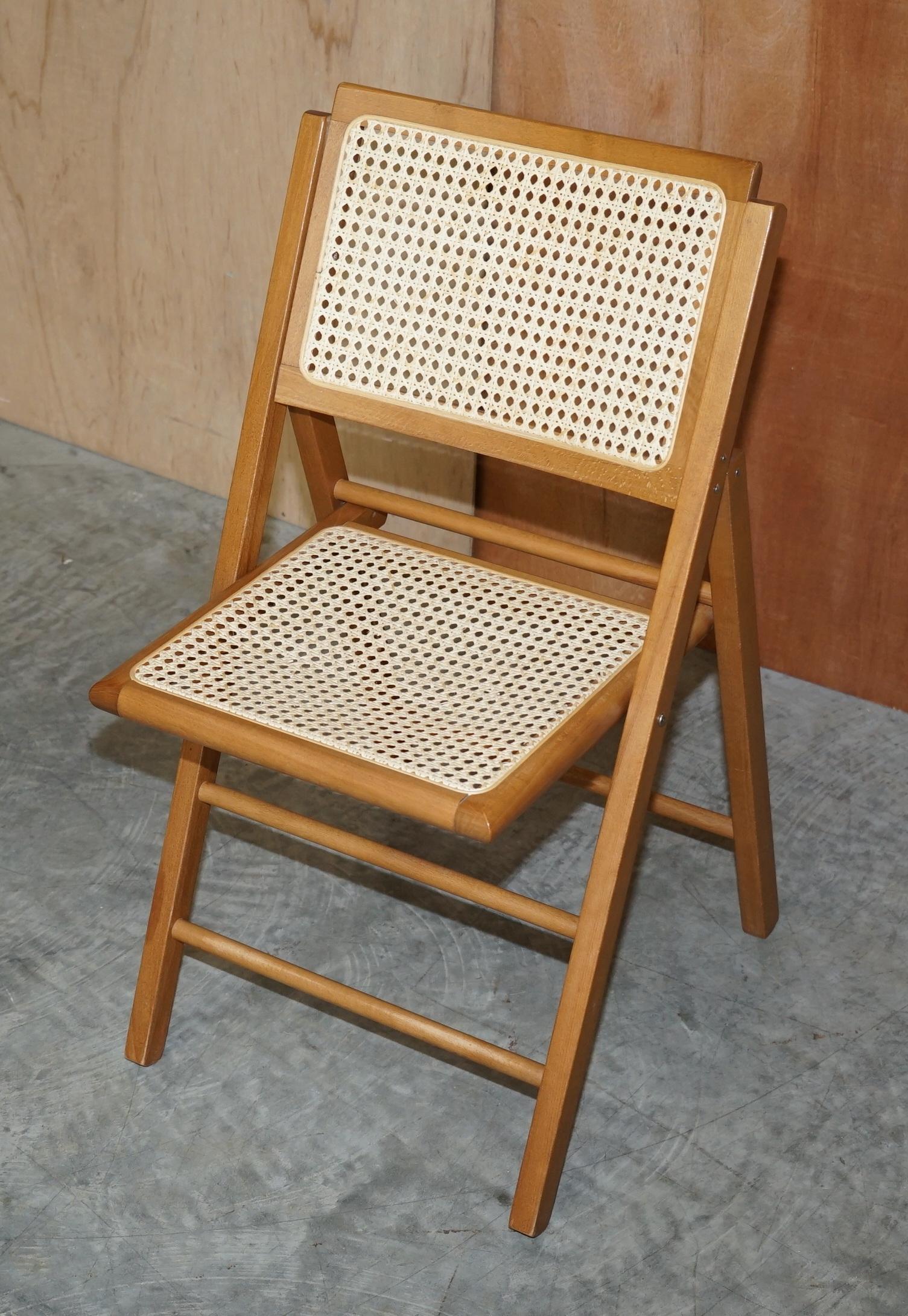 rattan folding chair