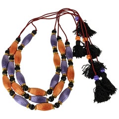 Conjunto de collares Passementerie de Yves Saint Laurent