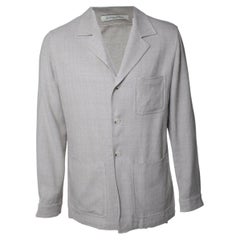 Suitsupply, Linen Greenwich blazer in beige
