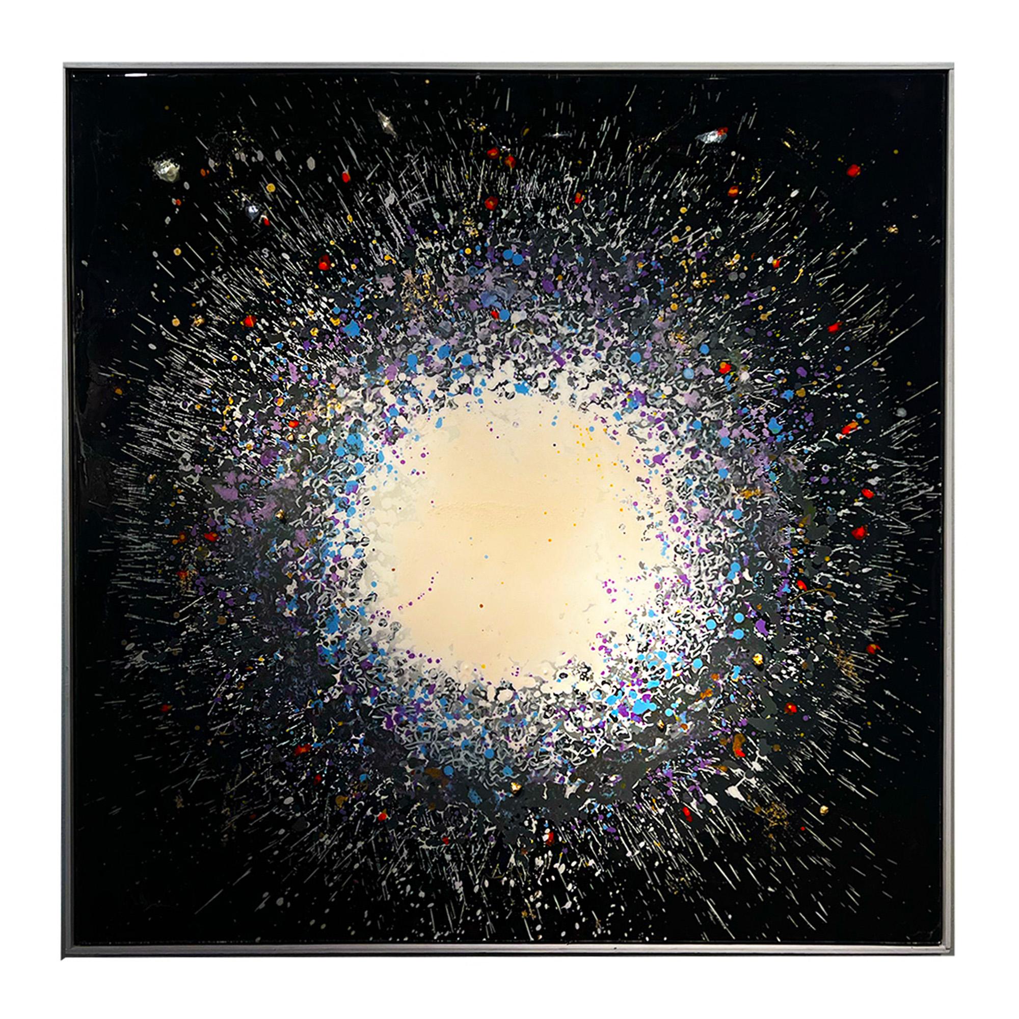 After All, I'm Cosmic Dust 6, Large Mixed Media Abstract Painting