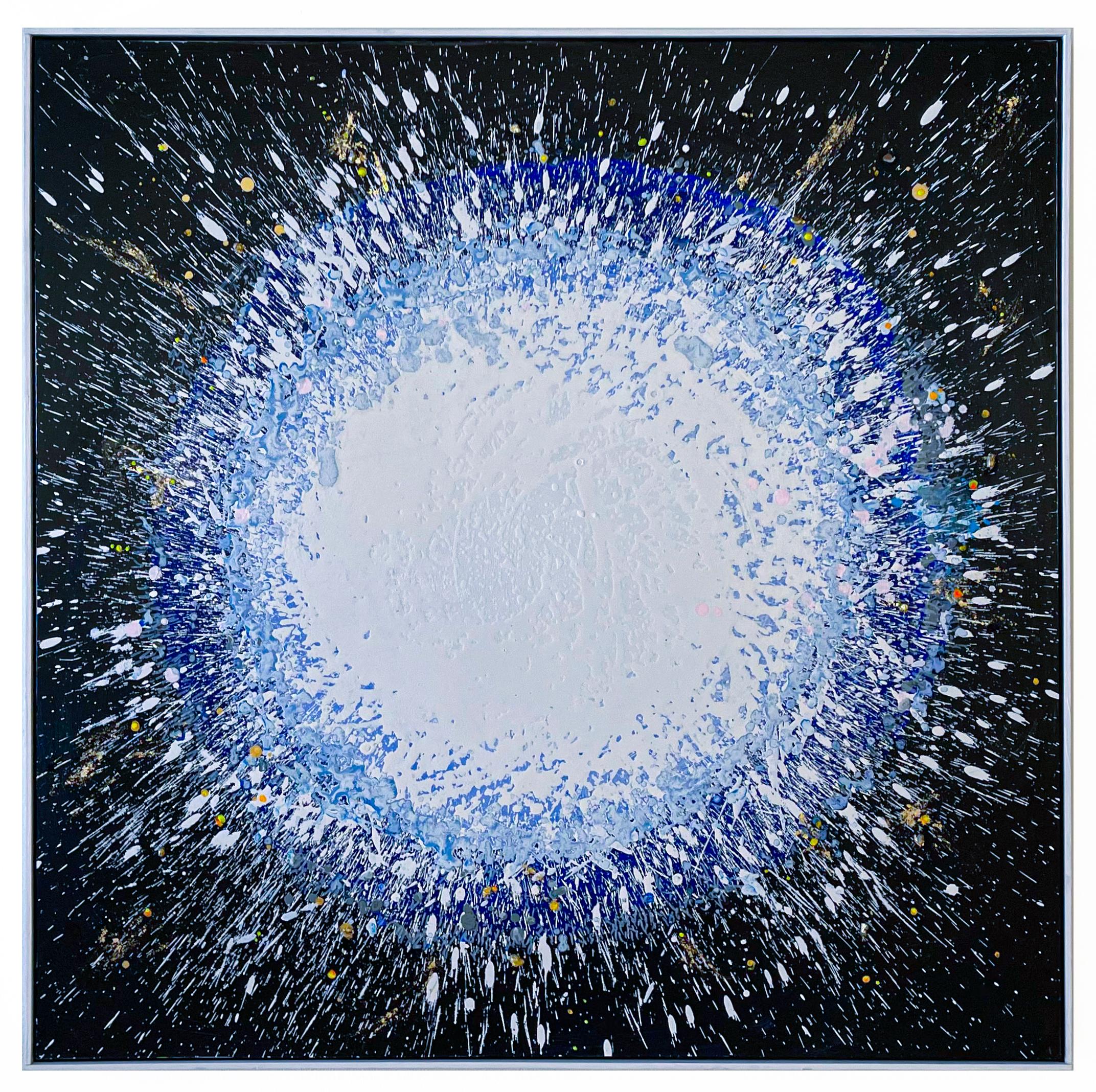 After All, I'm Cosmic Dust, 9 - Large Mixed Media Abstract Painting