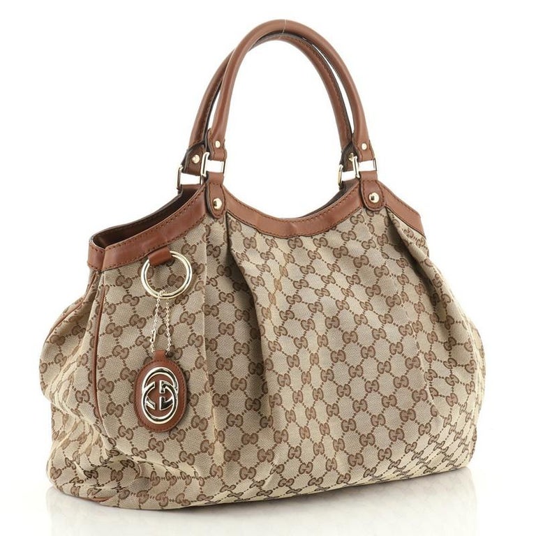 Sukey Tote GG Canvas Large at 1stDibs