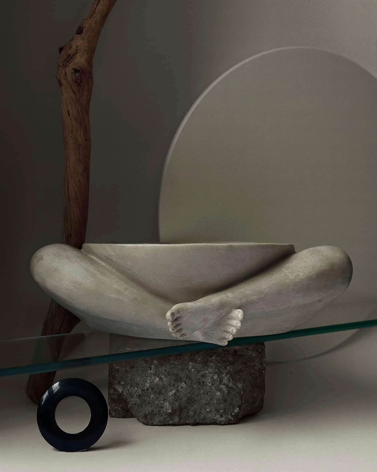 Other Sukhasana II Bowl by Marcela Cure For Sale