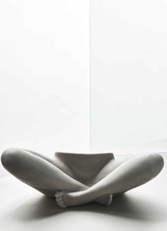 Sukhasana Sculpture by Marcela Cure