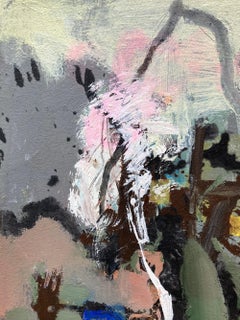 "Nature and Human Relation-Ships" Abstract Portrait Expressionist Painting
