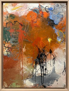 "Naturaleza y relación humana < Luz de mi suela > 60F" Técnica mixta Abstracta
