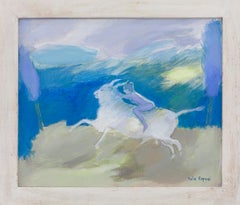 Die Vergewaltigung von Europa Fünf mythologische Akte und Stier Ölgemälde auf Leinwand