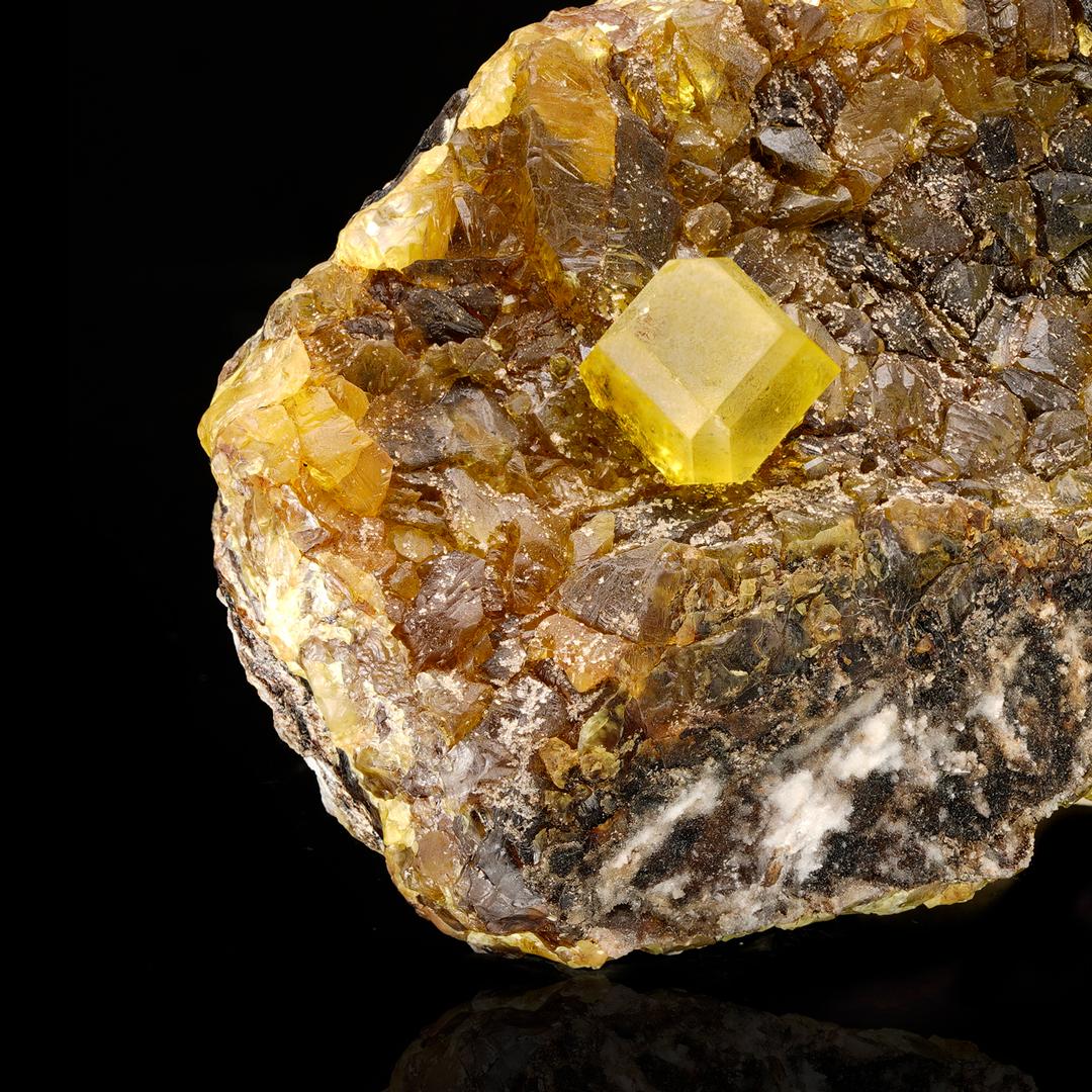 Sulfur aus Sizilien (Kristall) im Angebot