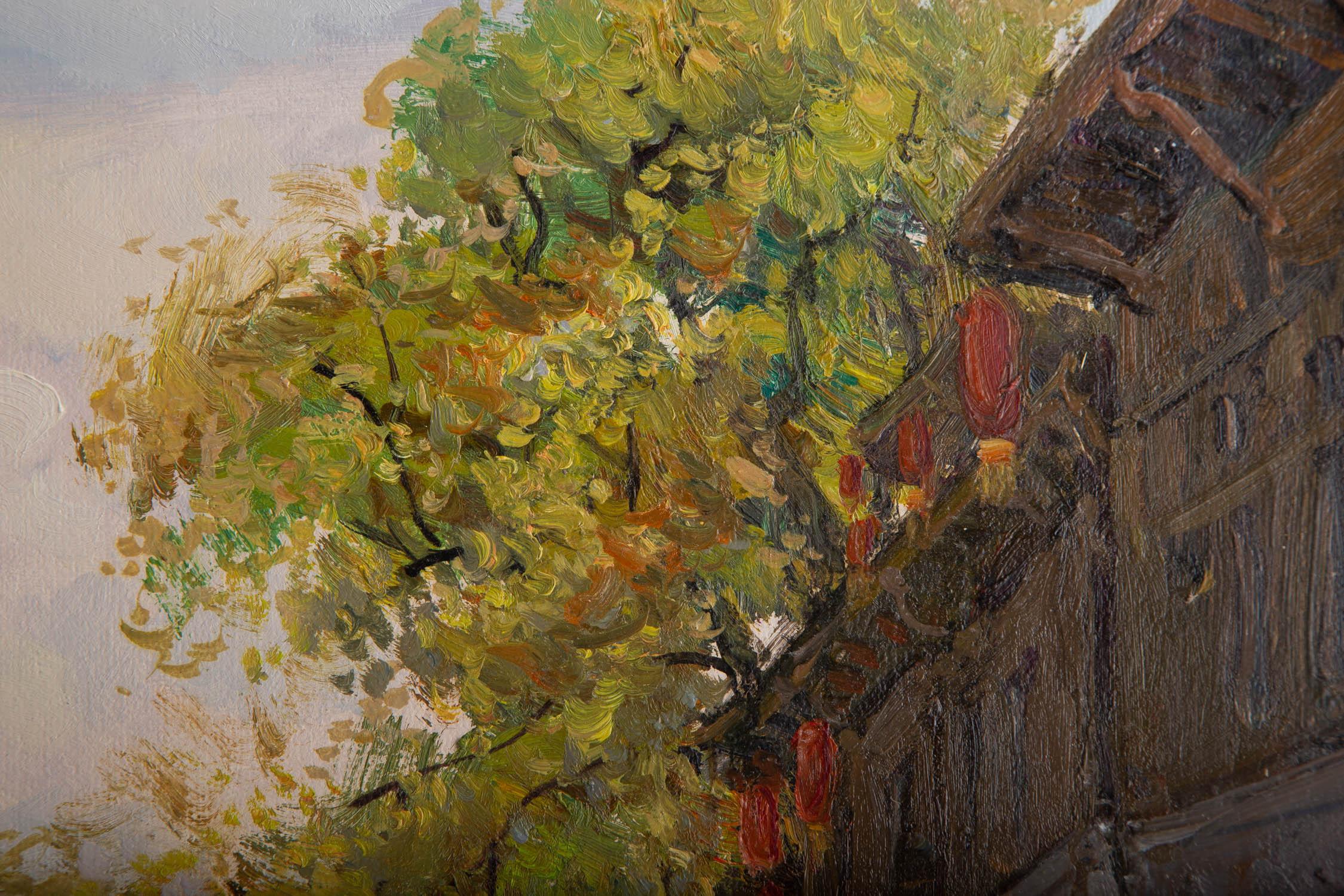 Suli Hu Impressionist Original Oil Painting 