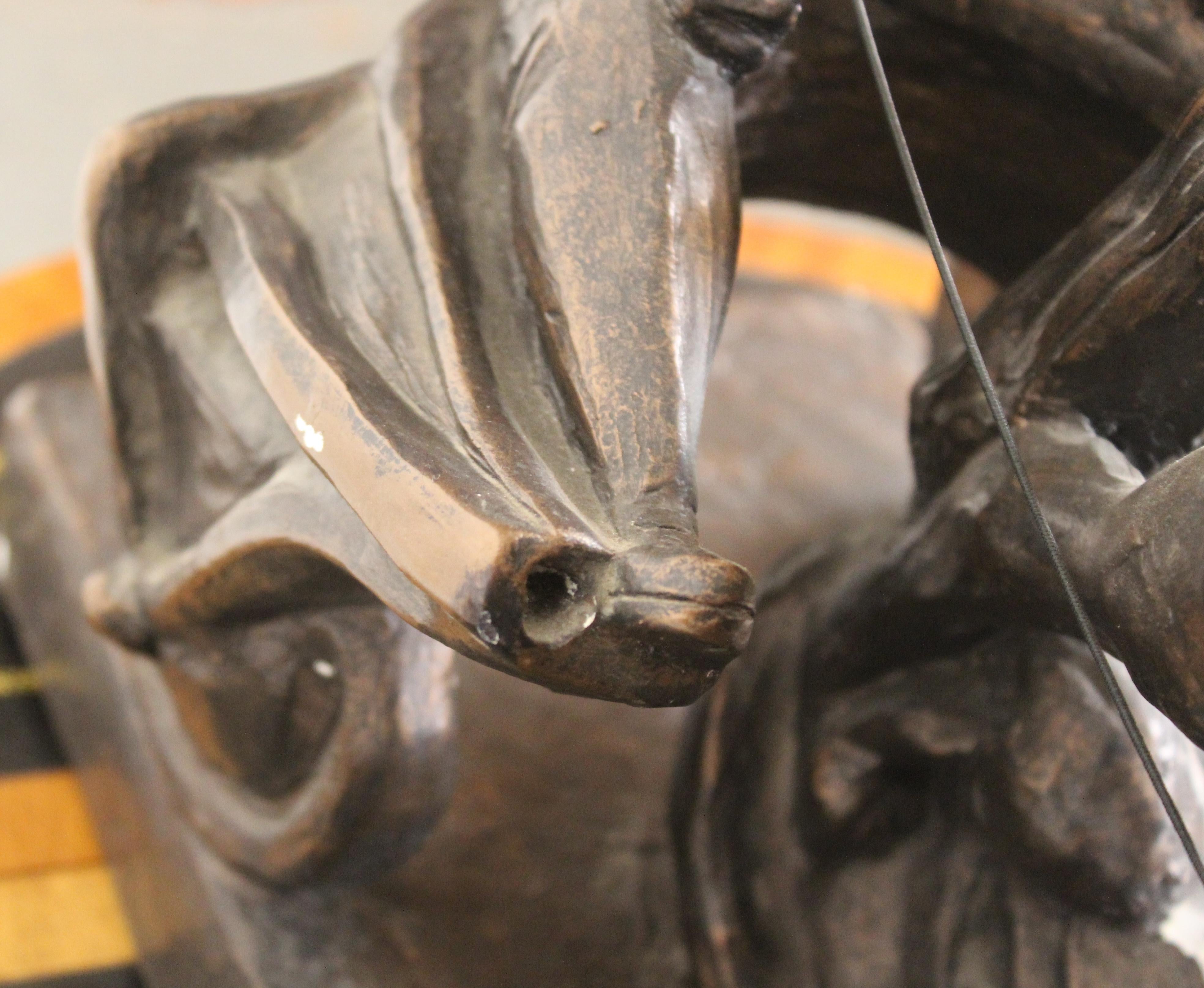 Statua di Sulky Harness Racing in vendita 5
