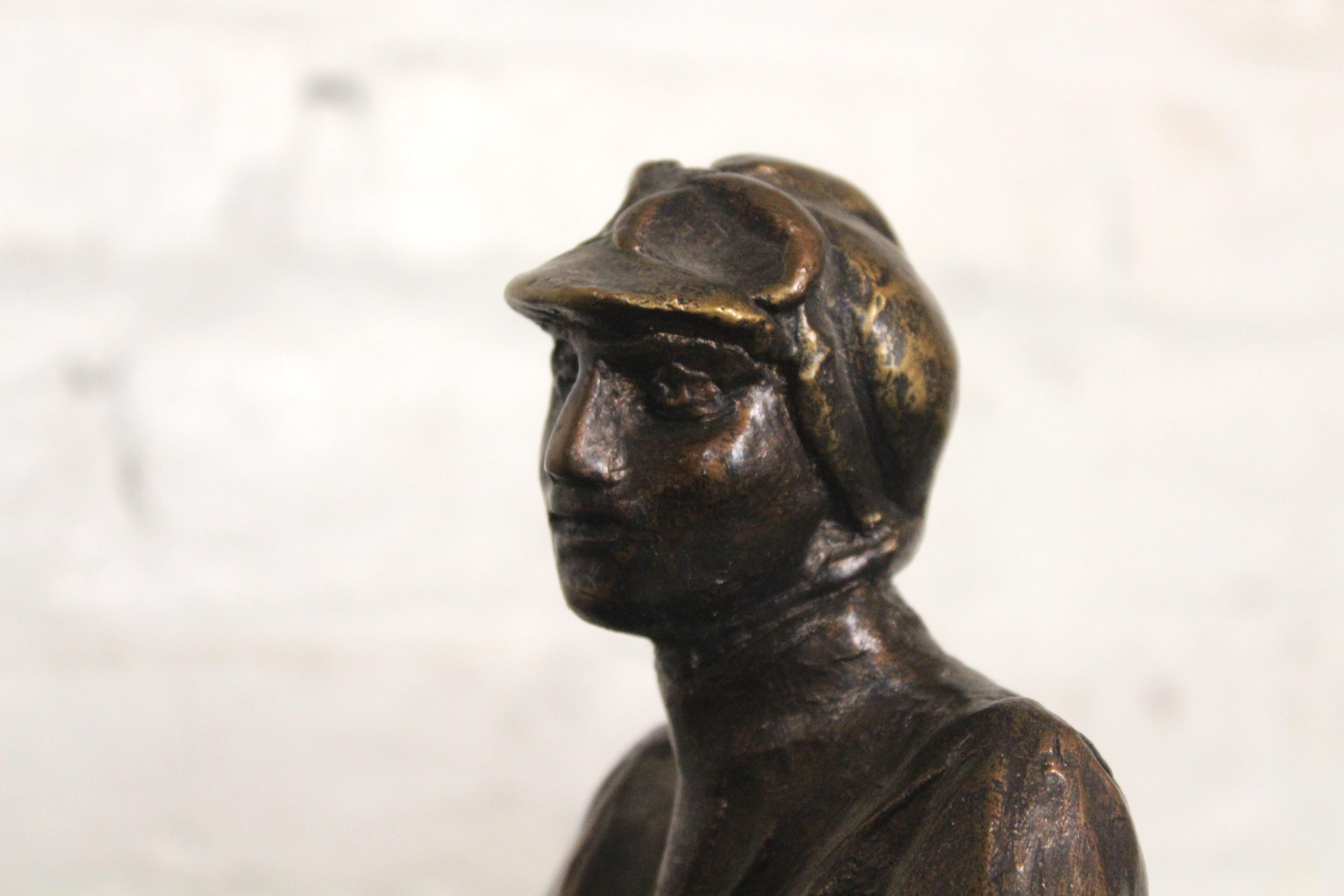 Resina Statua di Sulky Harness Racing in vendita
