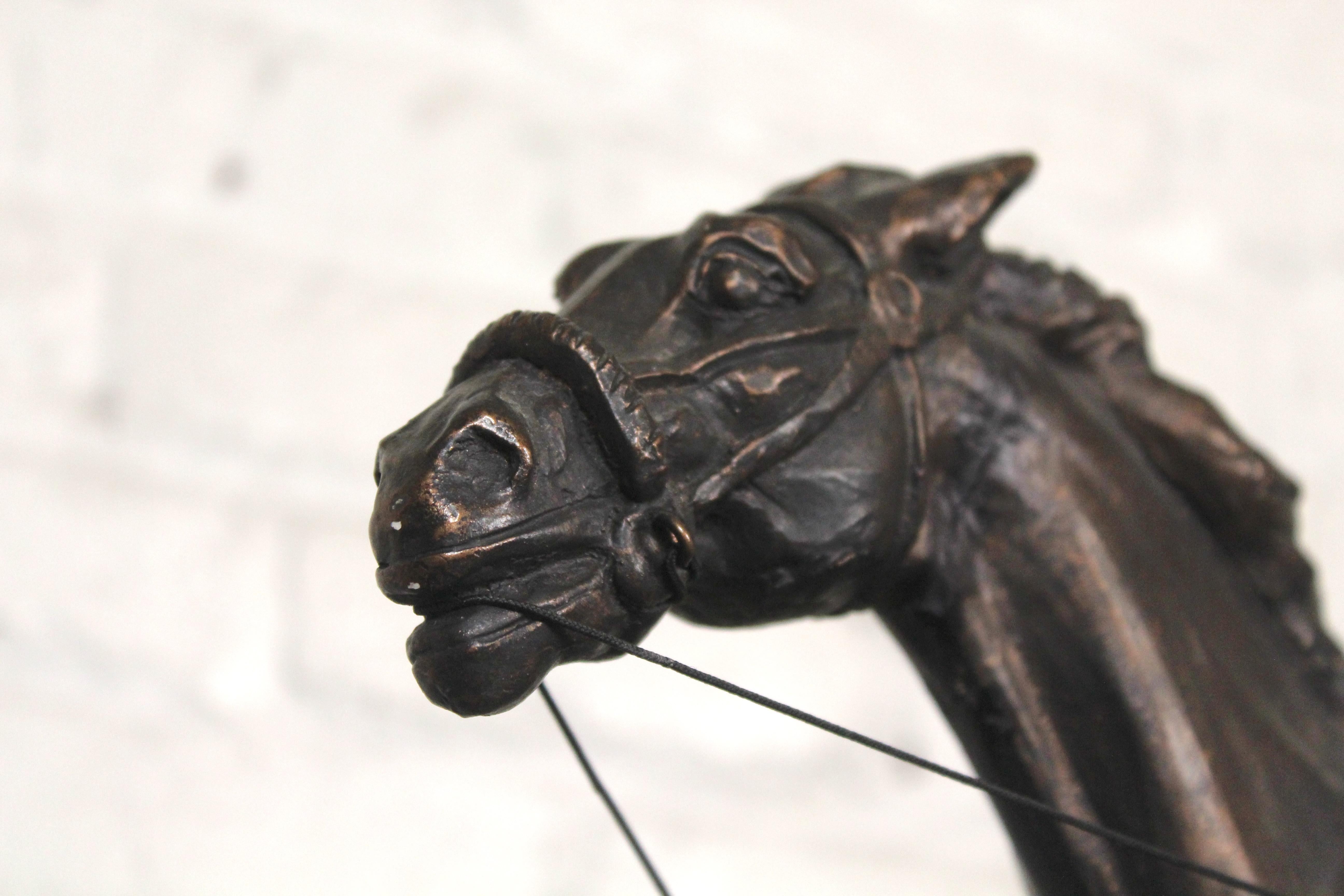 Statua di Sulky Harness Racing in vendita 1