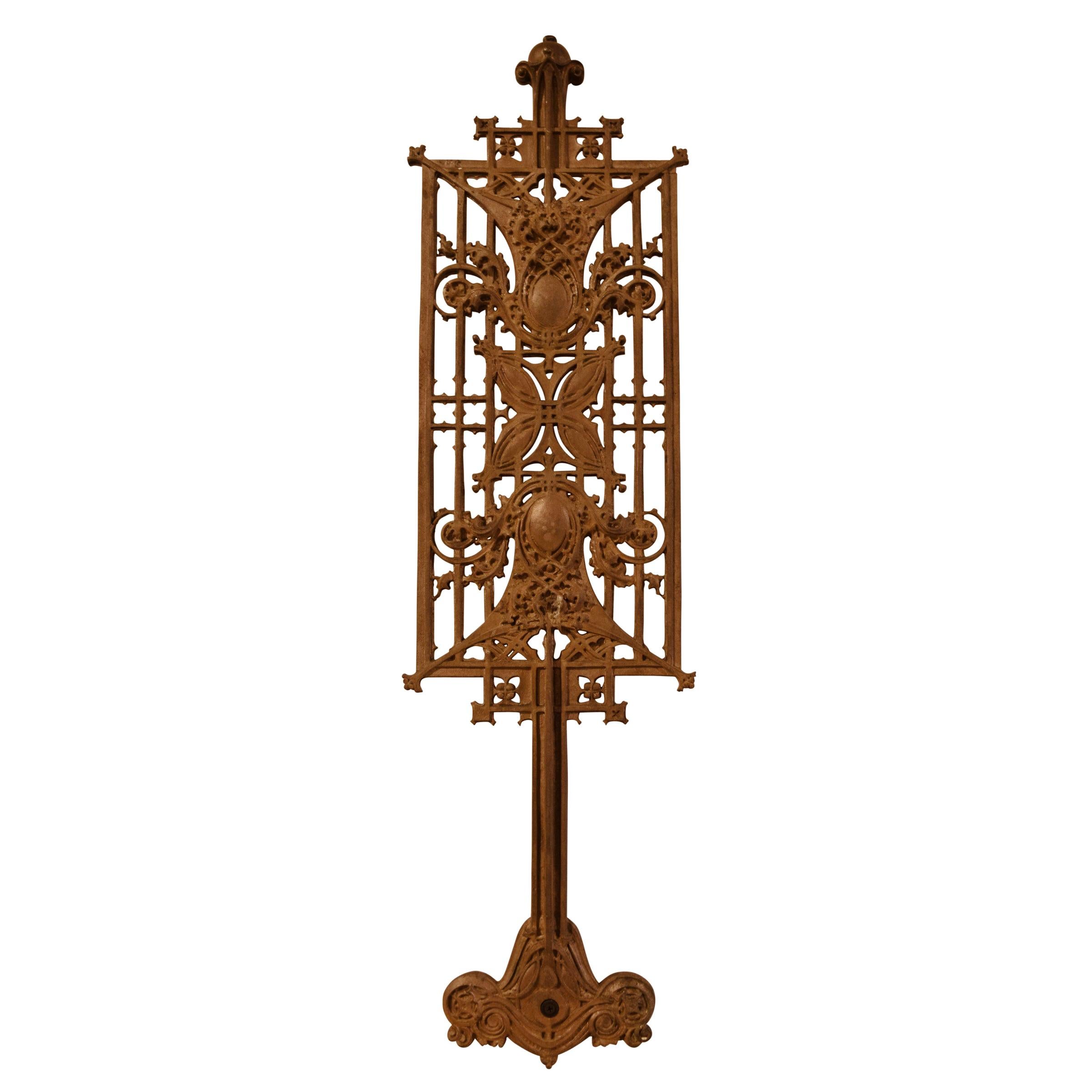 Sullivan Designed Stair Baluster from Schlesinger and Mayer Department Store 