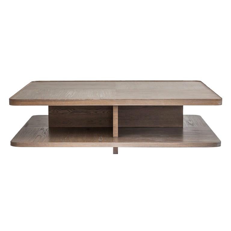 Rectangular Radius Coffee Table For Sale at 1stDibs