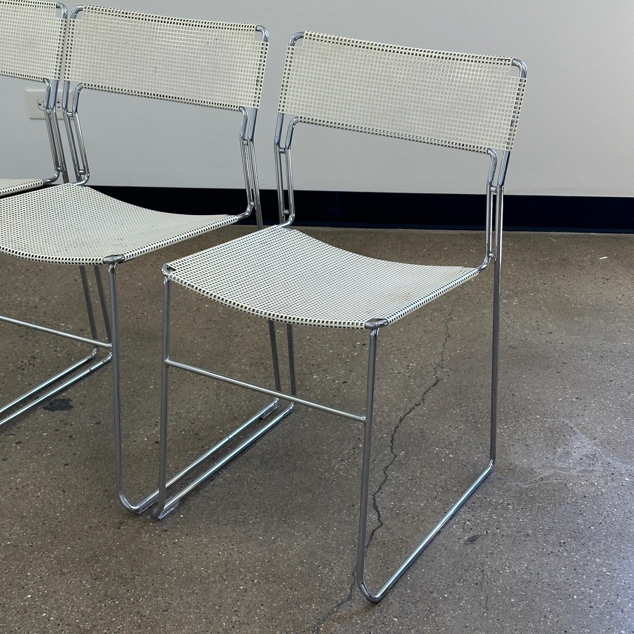 Sultana Metal Dining Chairs by Arrben Italy For Sale 1