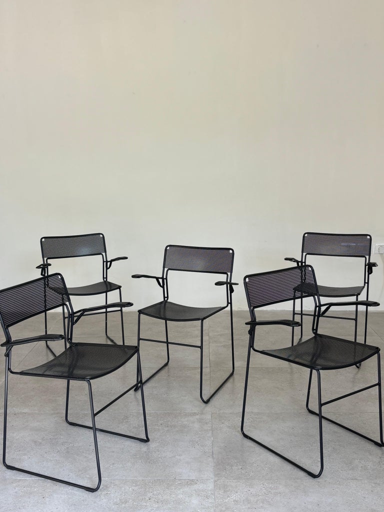 Sultana” Stackable Chair by Arrben, Italy, 1980s For Sale at 1stDibs