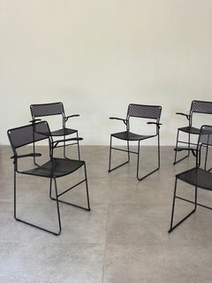 “Sultana” Stackable Chair by Arrben, Italy, 1980s