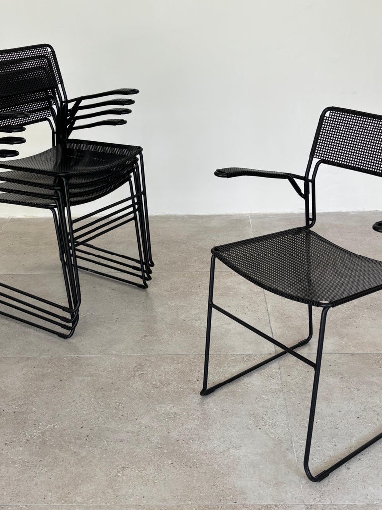 Sultana” Stackable Chair by Arrben, Italy, 1980s For Sale at 1stDibs