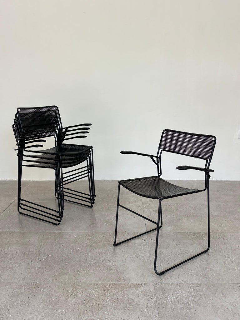 Sultana” Stackable Chair by Arrben, Italy, 1980s For Sale at 1stDibs