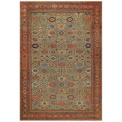 Doris Leslie Blau Tappeto in lana fatto a mano autentico del XIX secolo Sultanabad Rugs