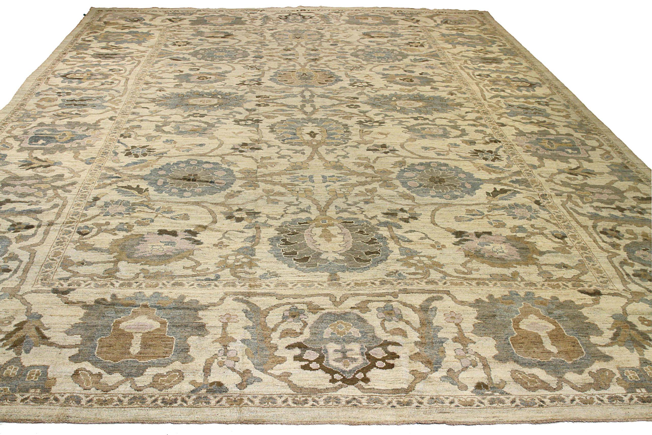 Scopri l'eleganza di questo Sultanabad Rugs unico nel suo genere, caratterizzato da tappeti d'area del 1990. Progettato con una meticolosa attenzione ai dettagli, questo design esclusivo è perfetto per valorizzare il tuo spazio.