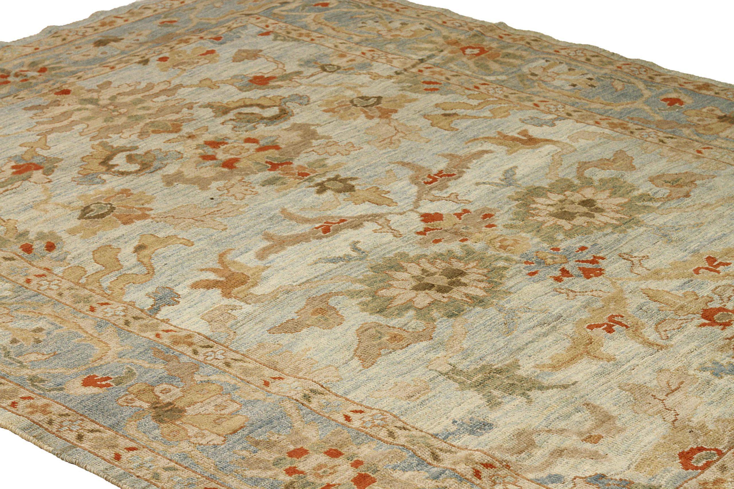 Sultanabad-Teppiche Circa 1990 - 14008 im Zustand „Hervorragend“ im Angebot in Dallas, TX