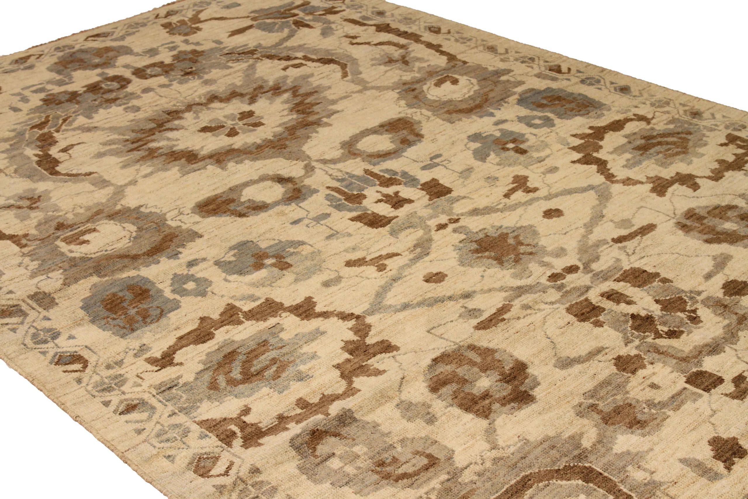 Sultanabad Area Rugs Circa 1990 - 54048 im Zustand „Hervorragend“ im Angebot in Dallas, TX